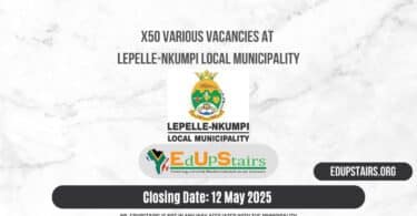 X50 Various Vacancies at Lepelle-Nkumpi Local Municipality