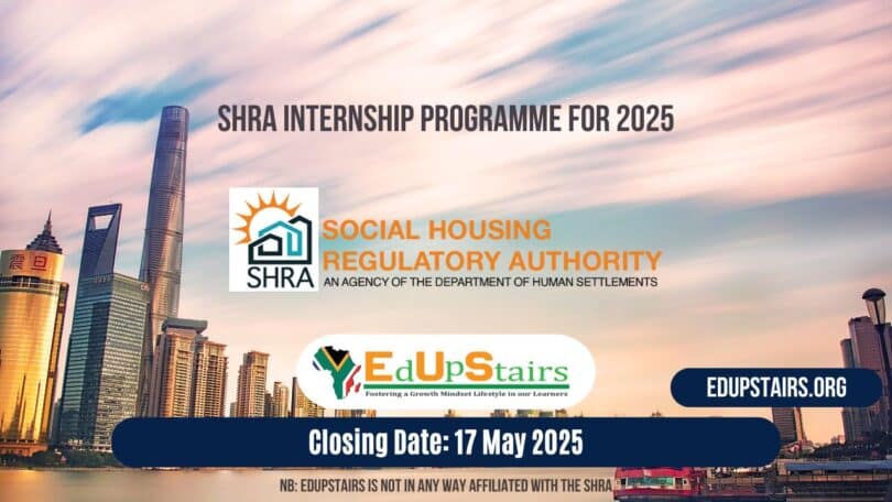 SHRA Internship Programme for 2025