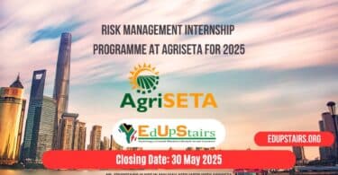 Risk Management Internship Programme at AgriSeta for 2025