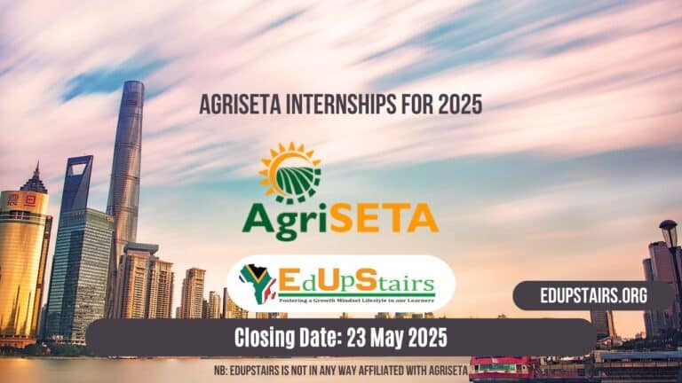 AgriSETA Internships for 2025