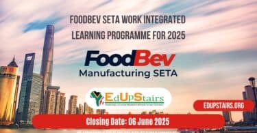 FoodBev Seta Work Integrated Learning Programme for 2025