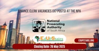 Finance Clerk Vacancies (X7 Posts) at the NPA