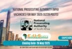 National Prosecuting Authority (NPA) Vacancies for May 2025 (X228 Posts)
