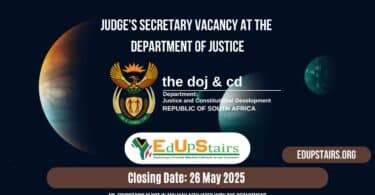 Judge's Secretary Vacancy at the Department of Justice
