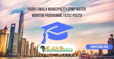 Harry Gwala Municipality EPWP Water Monitor Programme (X252 Posts)