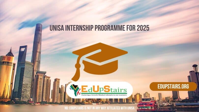 UNISA Internship Programme for 2025