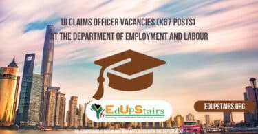 UI Claims Officer Vacancies (X67 Posts) at the Department of Employment and Labour