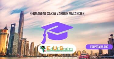 Permanent SASSA Various Vacancies