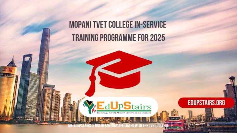 Mopani TVET College In-Service Training Programme for 2025