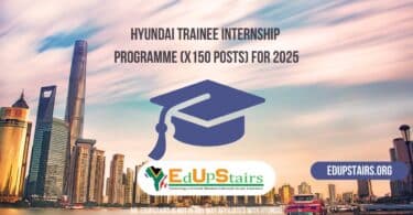 Hyundai Trainee Internship Programme (X150 Posts) for 2025