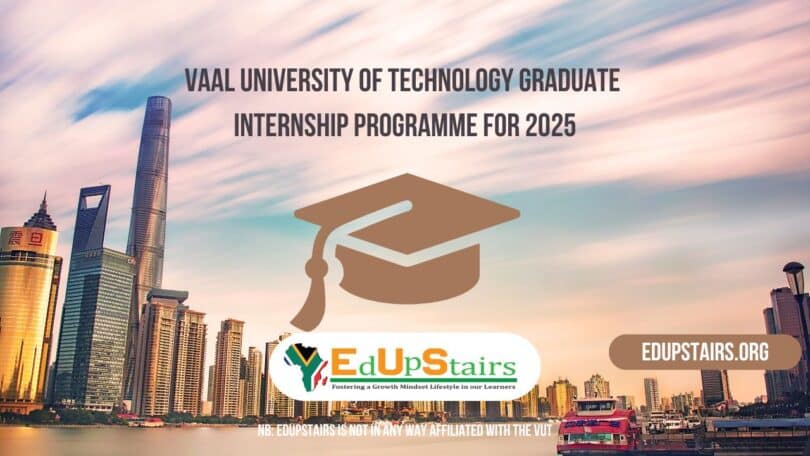Vaal University of Technology Graduate Internship Programme for 2025