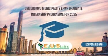 Umsobomvu Municipality EPWP Graduate Internship Programme for 2025
