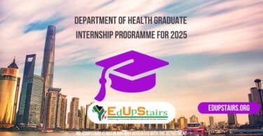 Department of Health Graduate Internship Programme for 2025