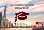 Kagiso Trust Graduate Internship Programme for 2025
