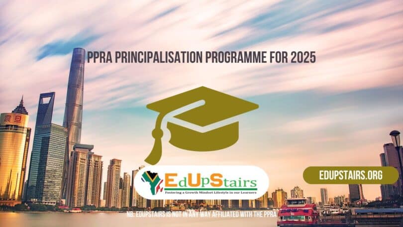 PPRA Principalisation Programme for 2025