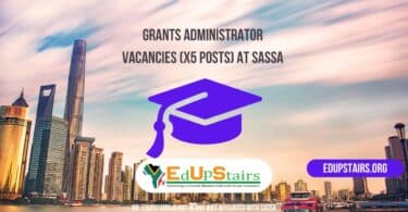Grants Administrator Vacancies (X5 Posts) at SASSA