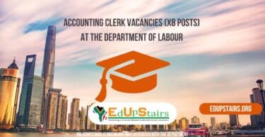 Accounting Clerk Vacancies (X8 Posts) at the Department of Labour