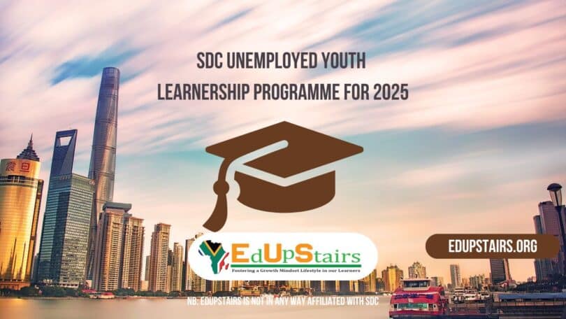 SDC Unemployed Youth Learnership Programme for 2025
