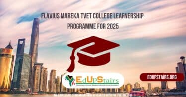 Flavius Mareka TVET College Learnership Programme for 2025