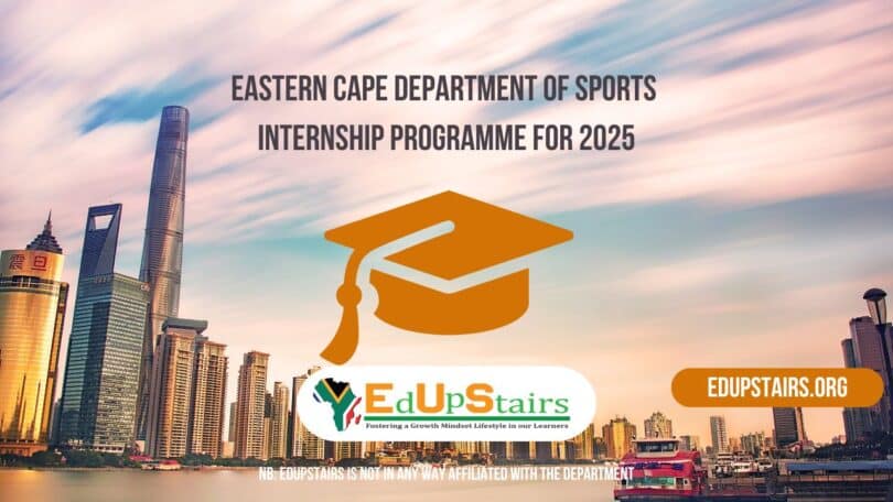 Eastern Cape Department of Sports Internship Programme for 2025