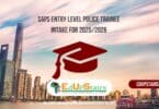 SAPS Entry Level Police Trainee Intake for 2025/2026