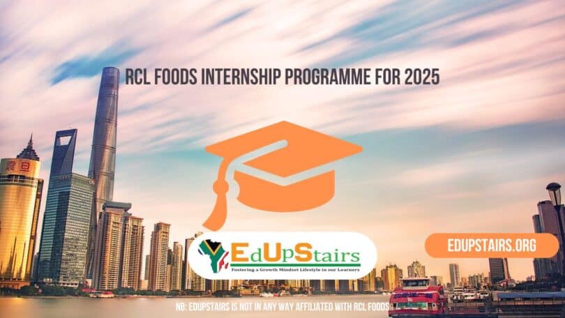 RCL Foods Internship Programme for 2025