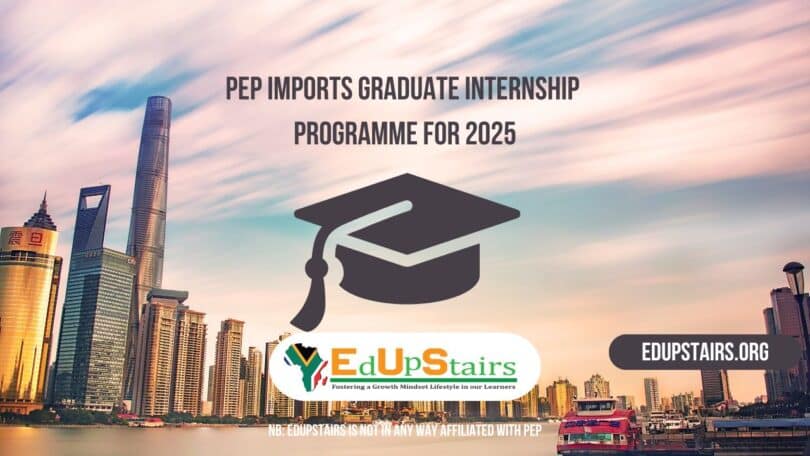 PEP Imports Graduate Internship Programme for 2025