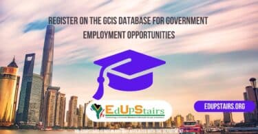 Register on the GCIS Database for Government Employment Opportunities