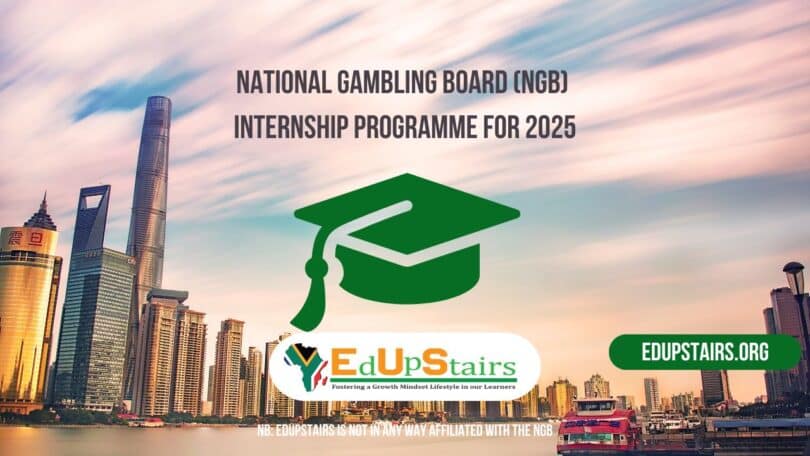 National Gambling Board (NGB) Internship Programme for 2025