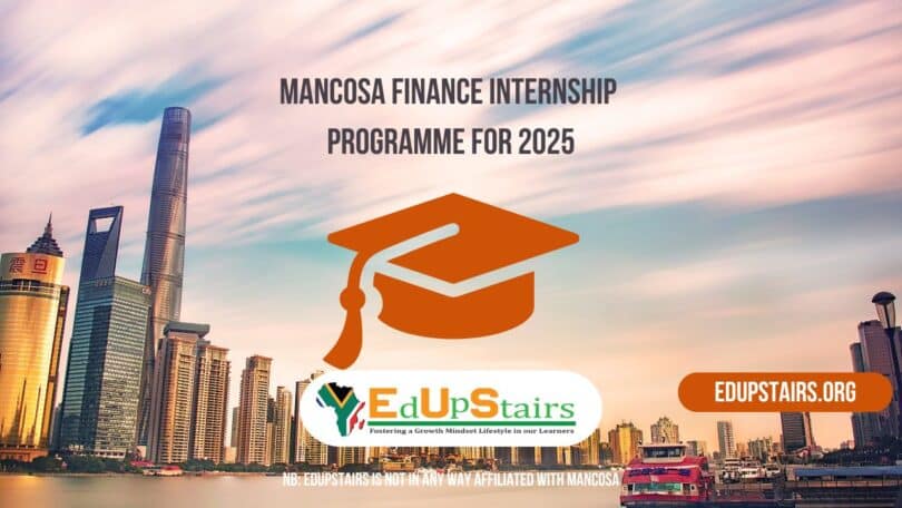 MANCOSA Finance Internship Programme for 2025