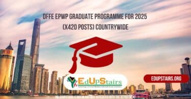 DFFE EPWP Graduate Programme for 2025 (X420 Posts) Countrywide