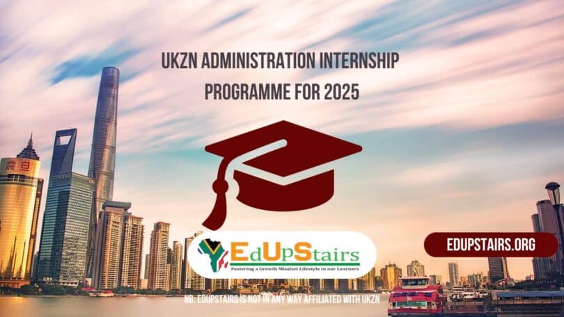UKZN Administration Internship Programme for 2025