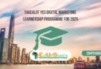Takealot YES Digital Marketing Learnership Programme for 2025