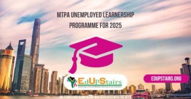 MTPA Unemployed Learnership Programme for 2025
