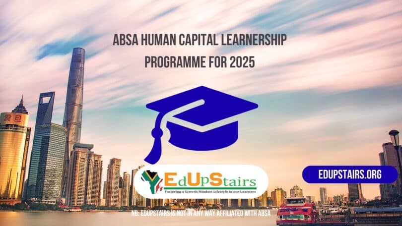 Absa Human Capital Learnership Programme for 2025