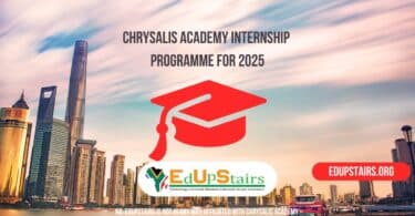 Chrysalis Academy Internship Programme for 2025