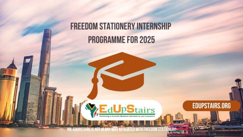 Freedom Stationery Internship Programme for 2025