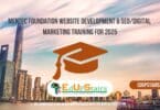 Mentec Foundation Website Development & SEO/Digital Marketing Training for 2025