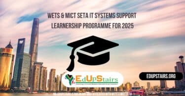 WETS & MICT SETA IT Systems Support Learnership Programme for 2025