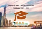 uMngeni-uThukela Water Learnership Programme 2025 – 2026