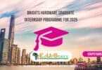 Brights Hardware Graduate Internship Programme for 2025