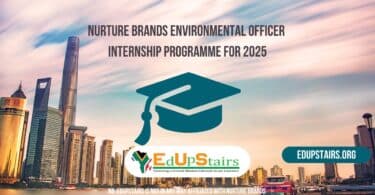 Nurture Brands Environmental Officer Internship Programme for 2025