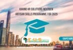 Khano HR Solutions NextGen Artisan Skills Programme for 2025