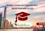 National Film and Video Foundation (NFVF) Bursary Programme for 2026