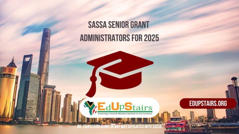SASSA Senior Grant Administrators for 2025