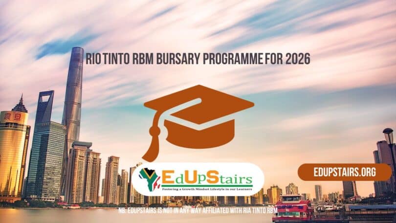 Rio Tinto RBM Bursary Programme for 2026