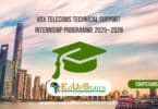 Vox Telecoms Technical Support Internship Programme 2025 - 2026