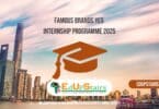 Famous Brands YES Internship Programme 2025
