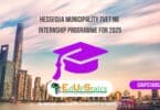 Hessequa Municipality TVET N6 Internship Programme for 2025