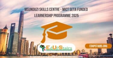 Msunduzi Skills Centre - MICT SETA Funded Learnership Programme 2025